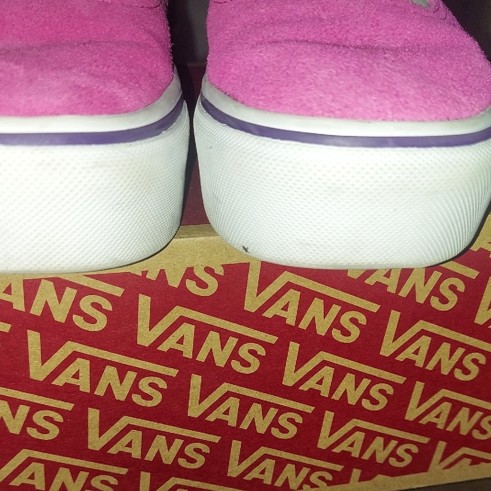 Vans Pink and Cream Sneakers - Picture 6 of 14